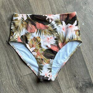Old Navy Women’s High-Waisted Bikini Swim Bottoms Size S Small High Cut